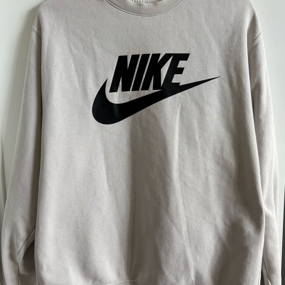 Nike Cream Color Crewneck Sweatshirt